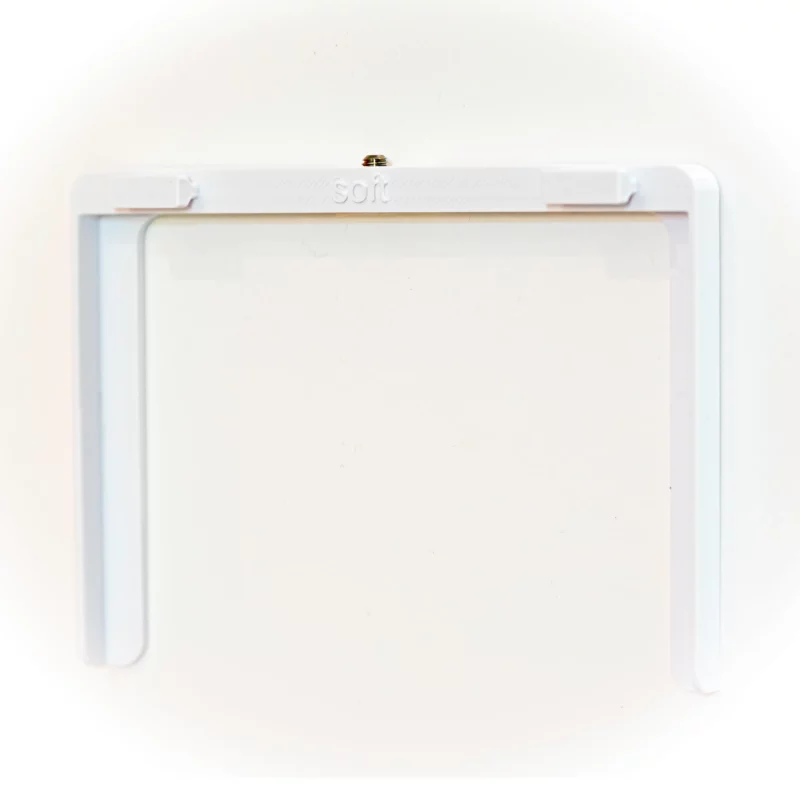 Soft box wall mount front side